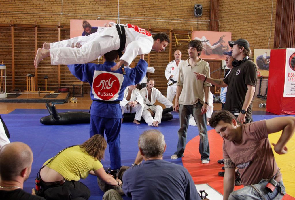 Съемка драки. Алексей Чадов